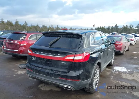 2017 Lincoln Mkx Reserve z USA, uszkodzony, nr VIN 2LMPJ8LR3HBL30441